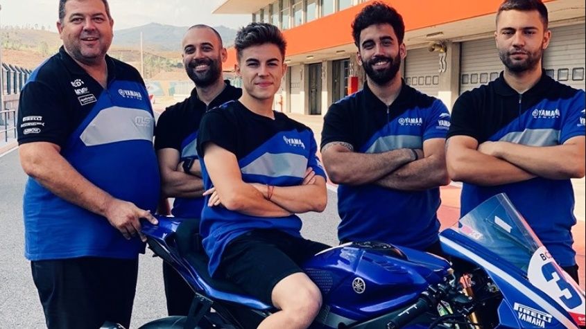 Dani Valle con el MS Racing (Foto: Dani Valle).