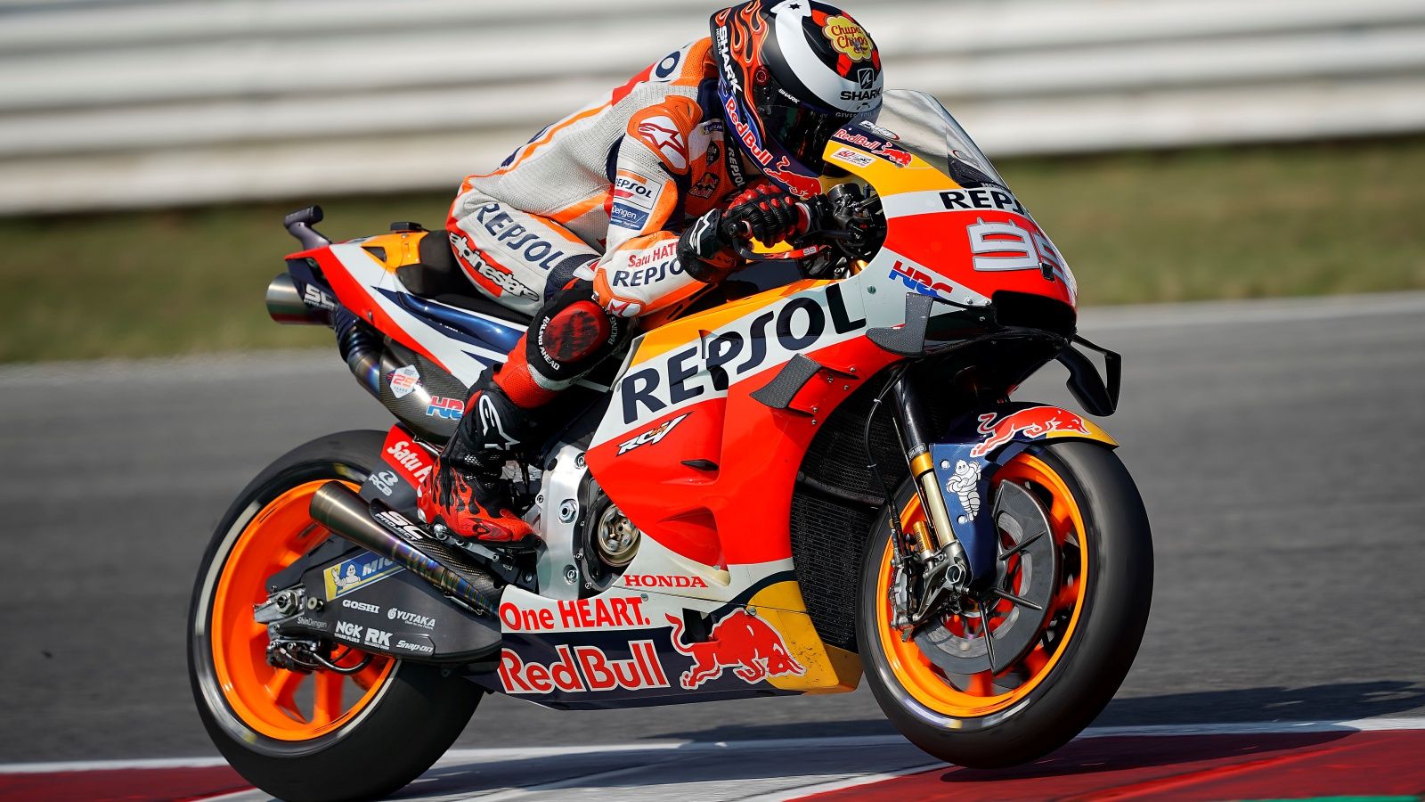 Jorge Lorenzo en el test de Misano (Foto: Repsol).