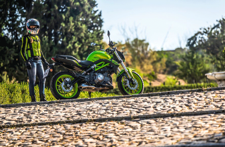 Benelli BN 302 S, prueba