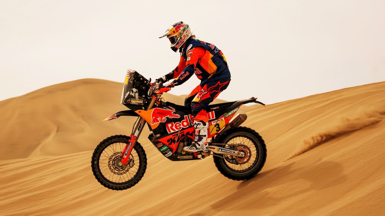 Toby Price, ganador del último Dakar (Foto: KTM).