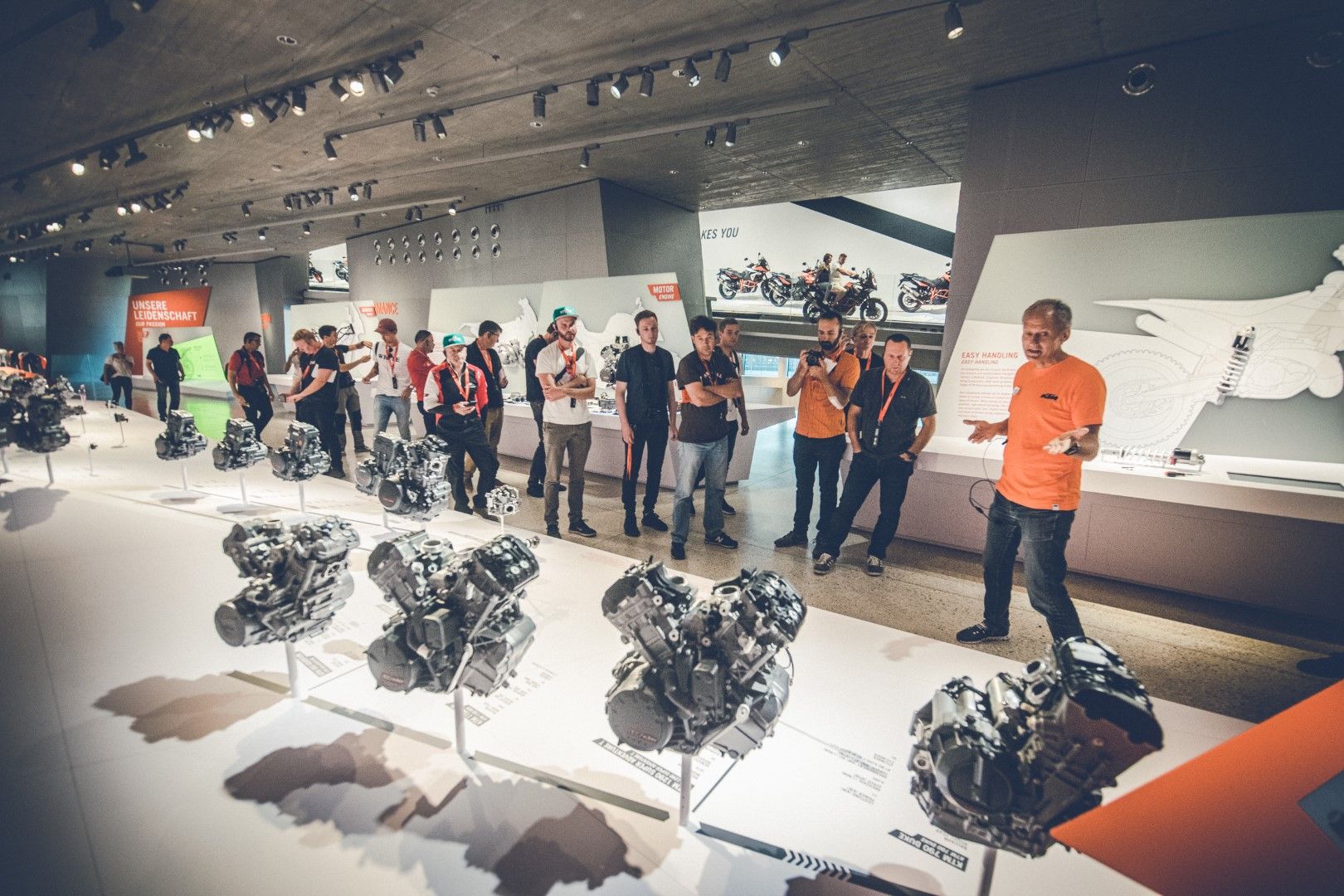 KTM Motohall. Fotos visita