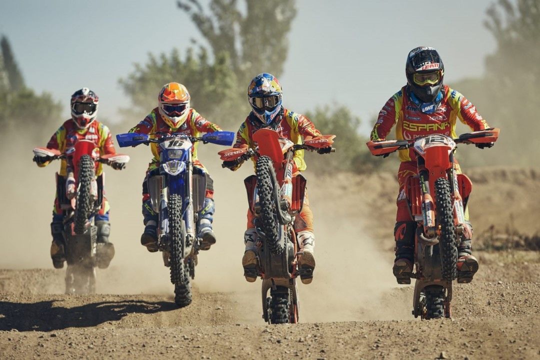 Equipos España para los ISDE de Portugal 