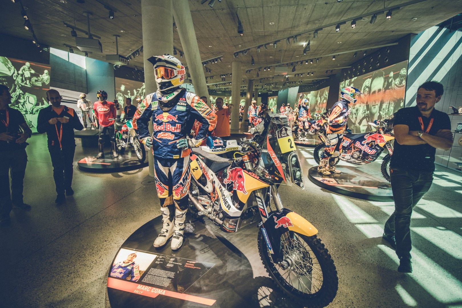 KTM Motohall. Fotos visita