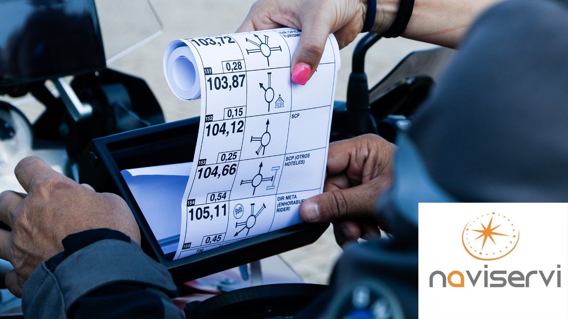 Motociclismo Rally Sevilla: Alquiler de caja portaroadbook con Naviservi