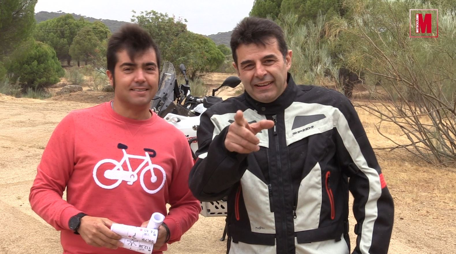 Así se hacen los recorridos de nuestras rutas Motociclismo Rally
