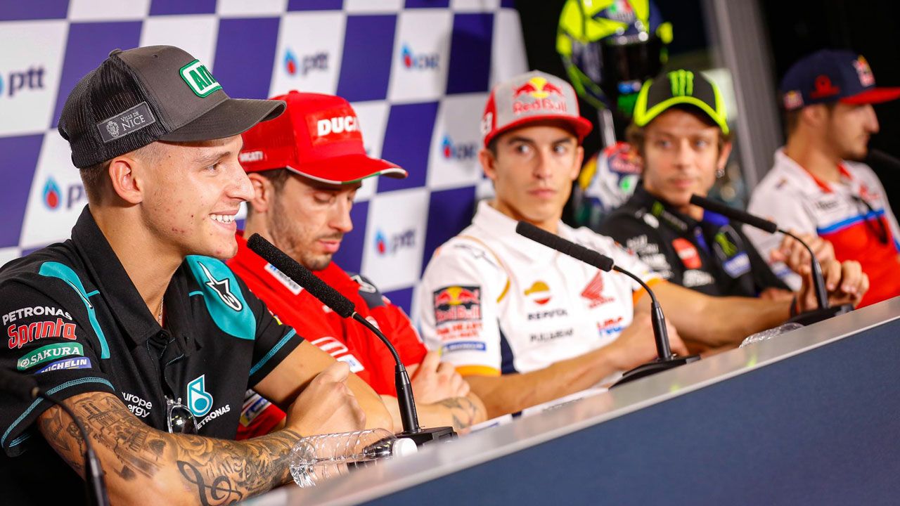Fabio Quartararo: “Es impresionante lo que hace Márquez”