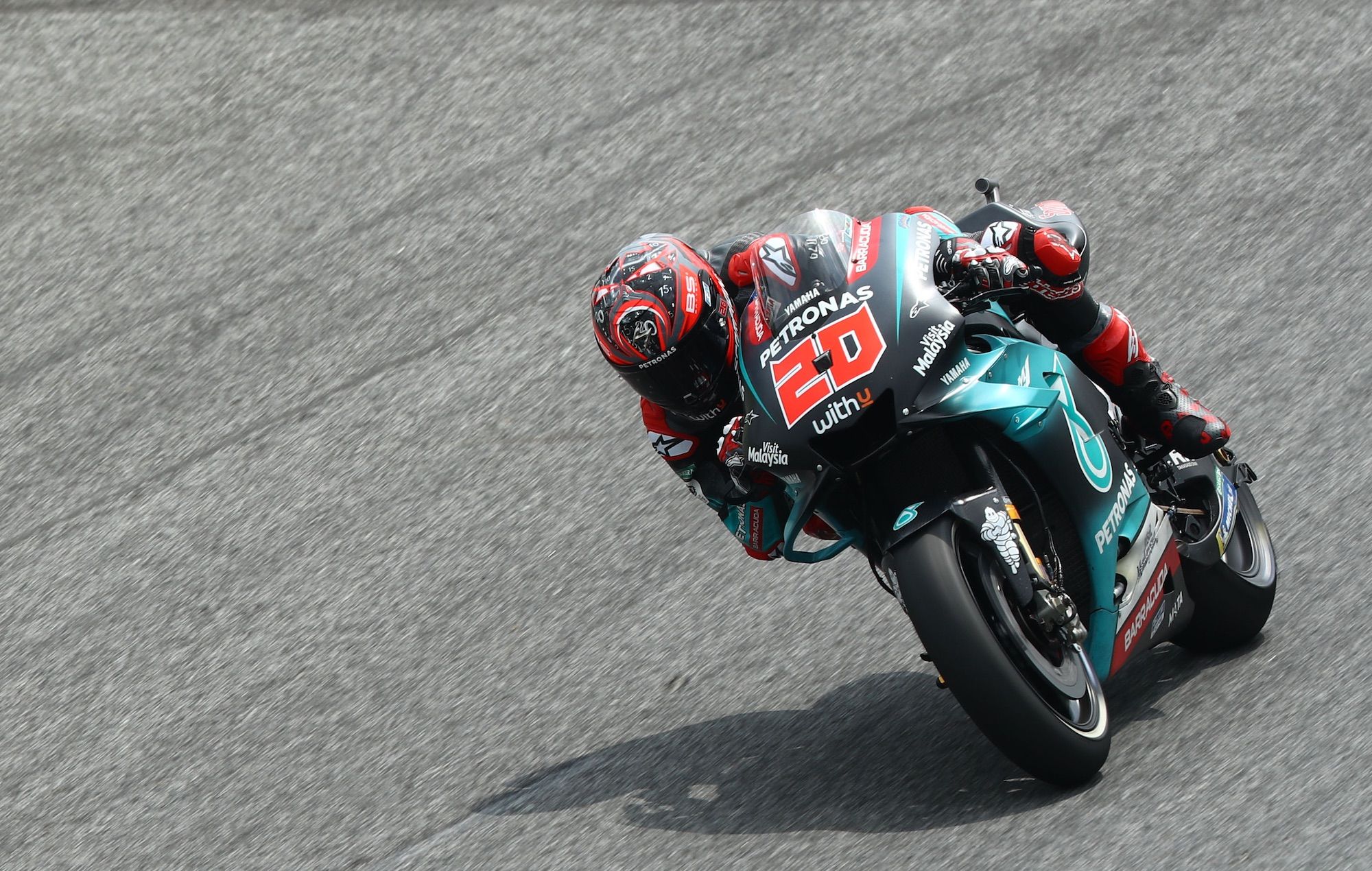 Fabio Quartararo, mejor tiempo en Buriram con Marc Márquez sexto tras el susto del día