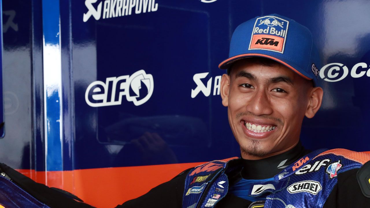 Aspar tiene atado a Hafizh Syahrin para Moto2