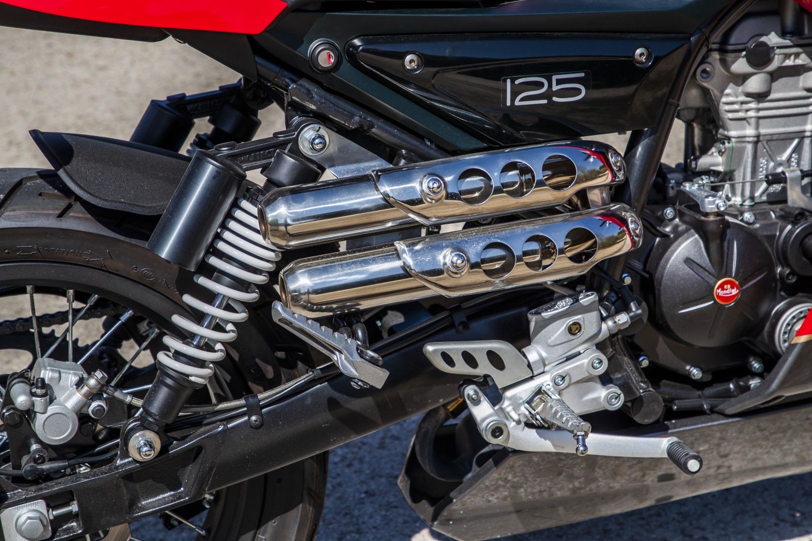 F.B Mondial Pagani 125. Fotos