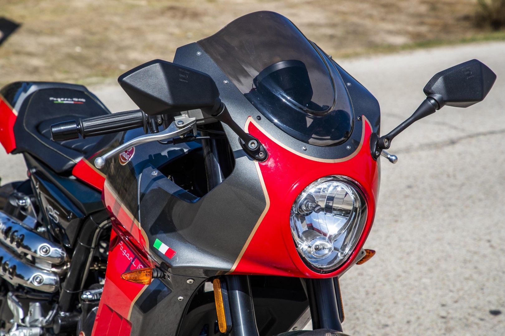 F.B Mondial Pagani 125. Fotos