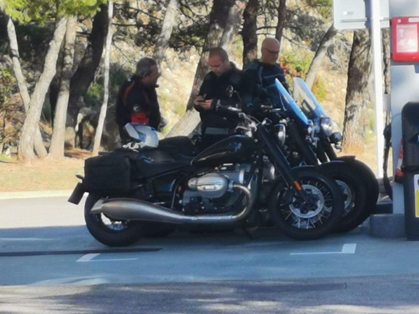 BMW R 1800, fotos de las mulas de pruebas
