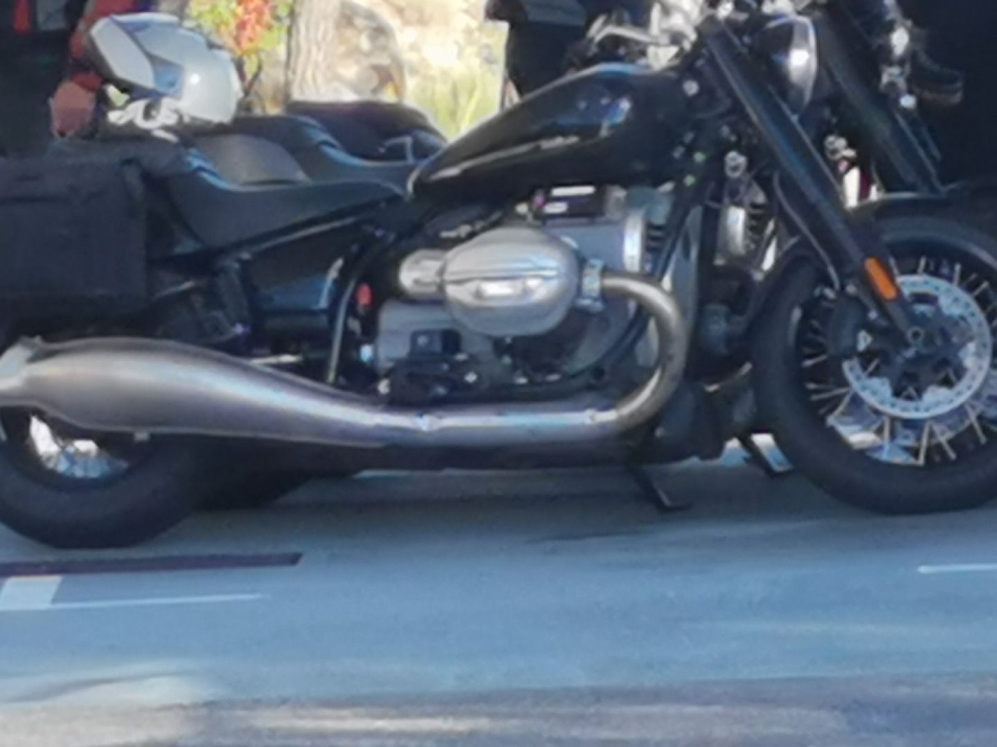 BMW R 1800, fotos de las mulas de pruebas