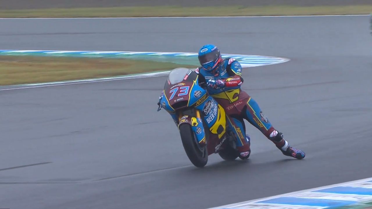La ‘mamolada’ de Álex Márquez en Motegi