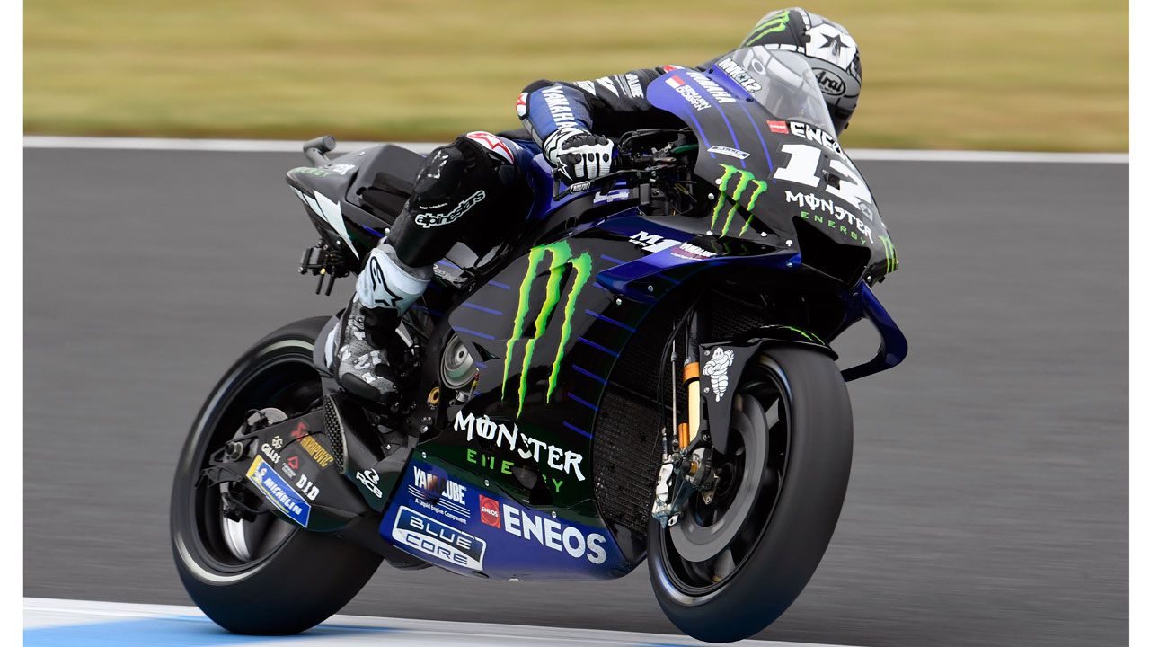 Maverick Viñales: “Yamaha es una moto fantástica cuando hay agarre”