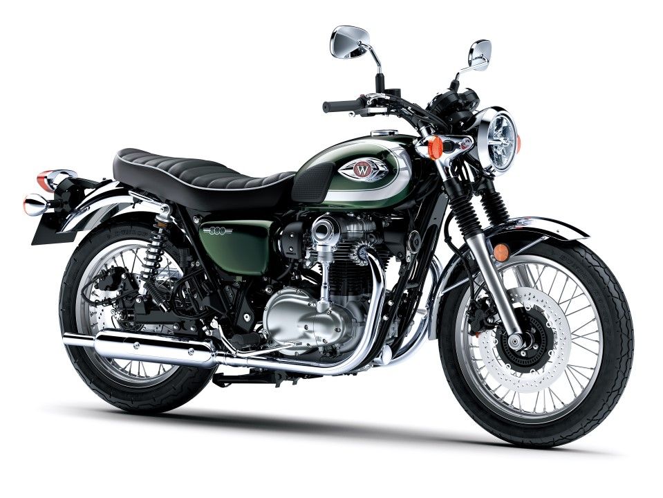 Kawasaki W800 Cafe 2020. Fotos