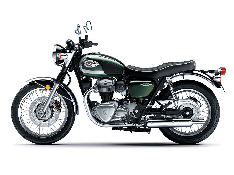 Kawasaki W800 Cafe 2020. Fotos