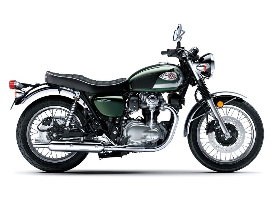 Kawasaki W800 Cafe 2020. Fotos