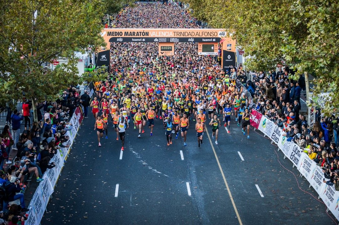 Yamaha, moto oficial del Marathon y la Media marathon de Valencia