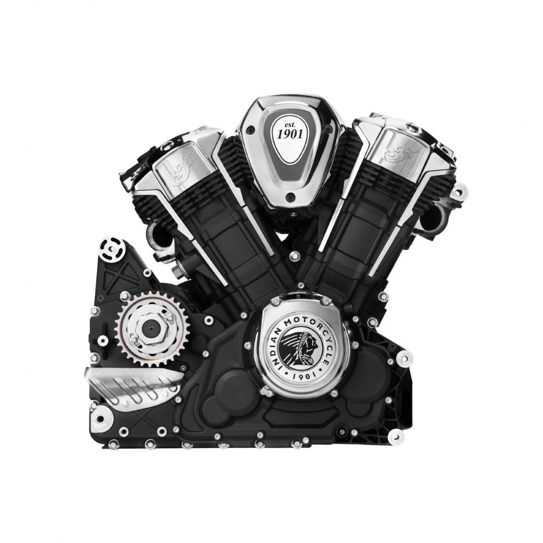 Nuevo motor Indian PowerPlus para el 2020: más potente, moderno y refinado.
