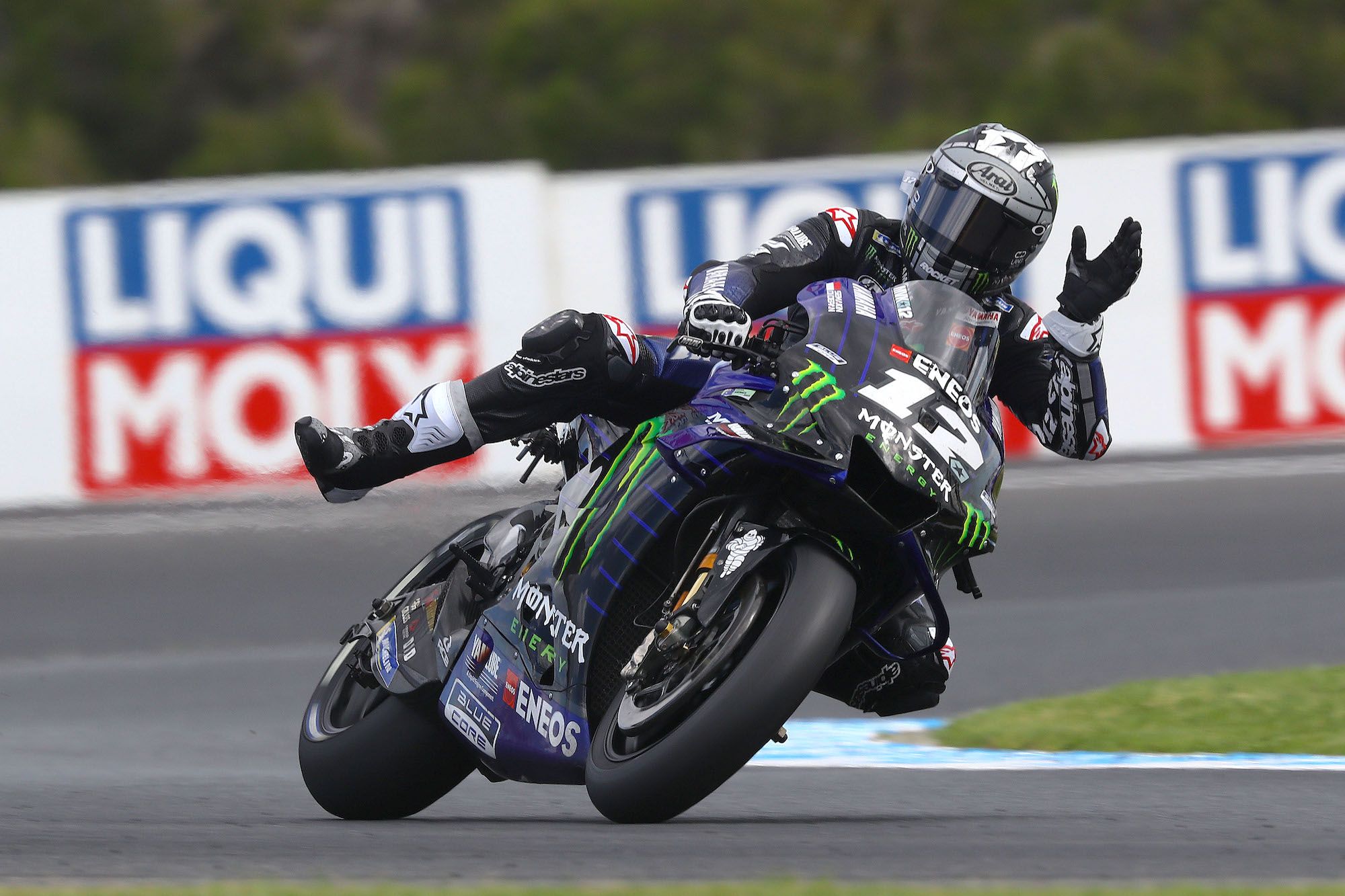 Maverick Viñales se lleva los libres de MotoGP Australia