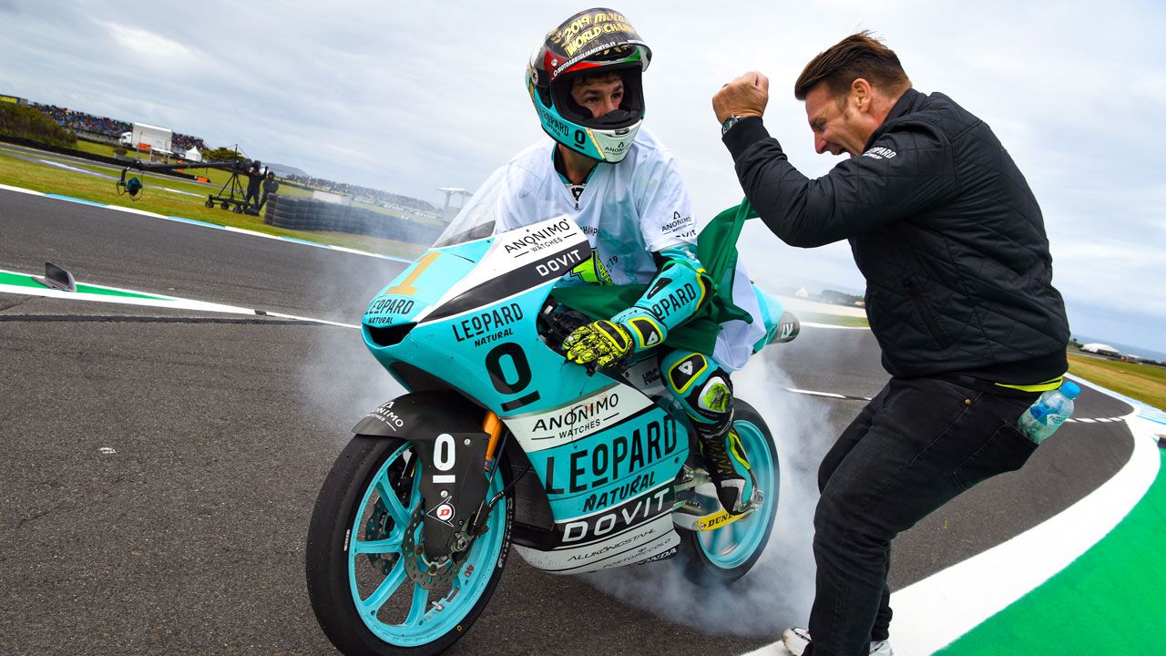 Lorenzo Dalla Porta: “Me he quedado sin voz en la vuelta de honor”