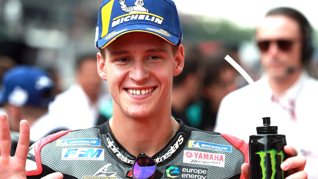 Fabio Quartararo: “No he pensado en Márquez cuando he hecho la pole”