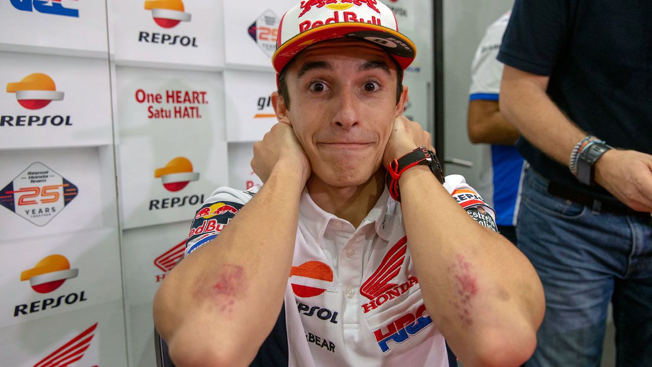Marc Márquez: “Mi estrategia era seguir a Quartararo no provocarle” (foto: Repsol Media / Jaime Olivares)