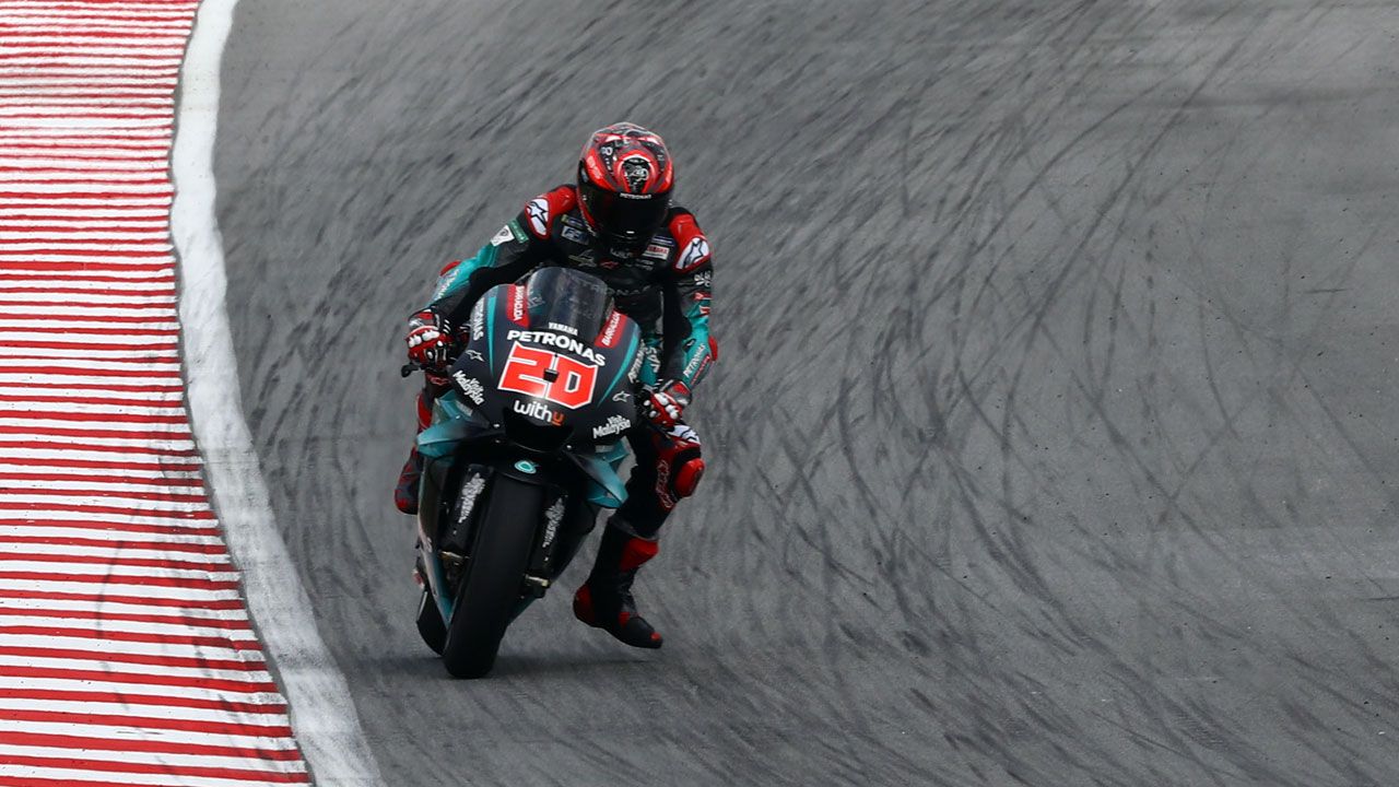 Fabio Quartararo: “Freno 20 metros más lejos que en pretemporada”