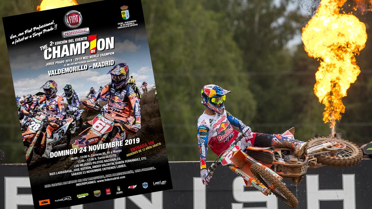 The Champ1on, carrera y celebración de los títulos de Jorge Prado