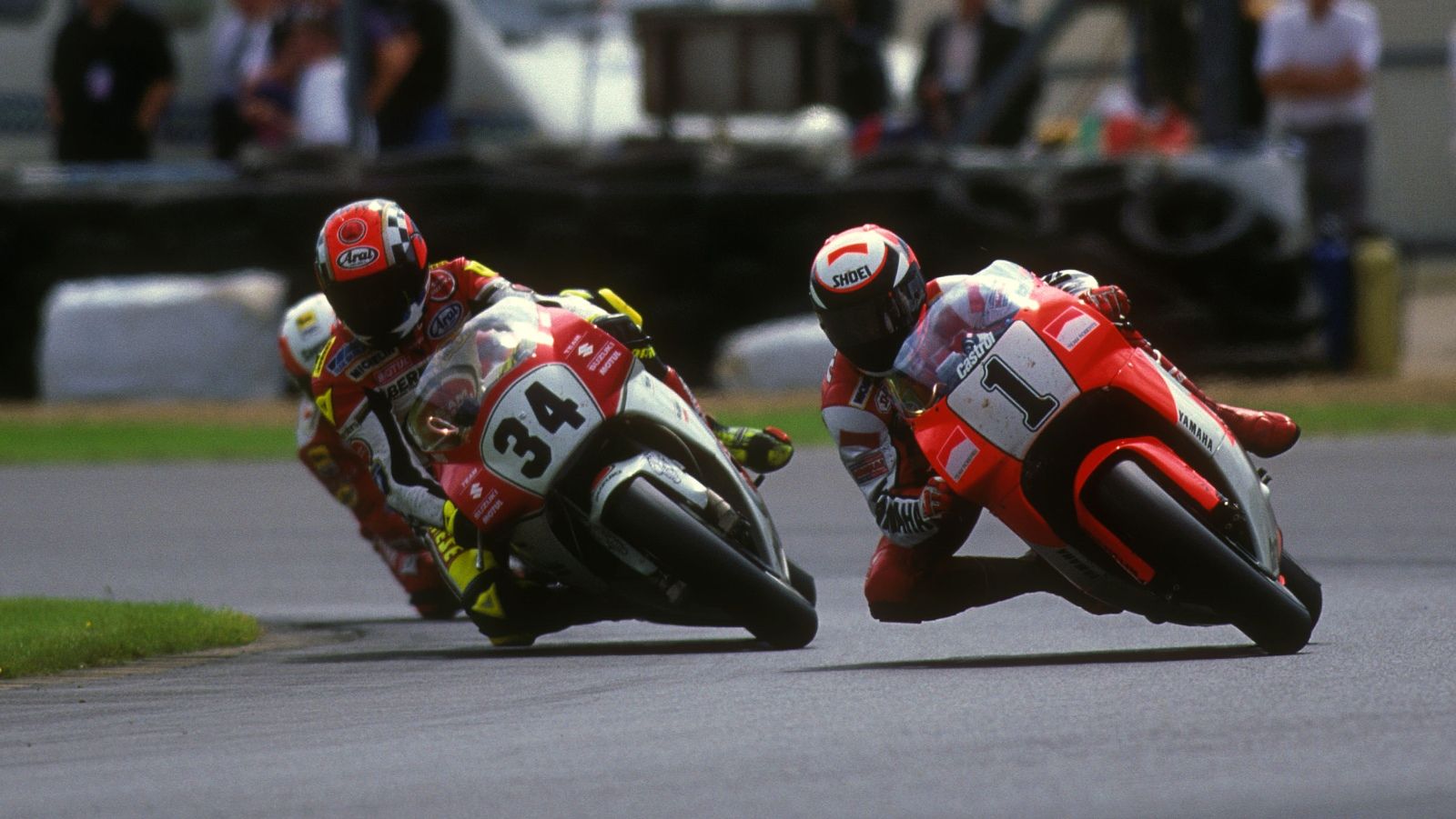 Wayne Rainey y Kevin Schwantz
