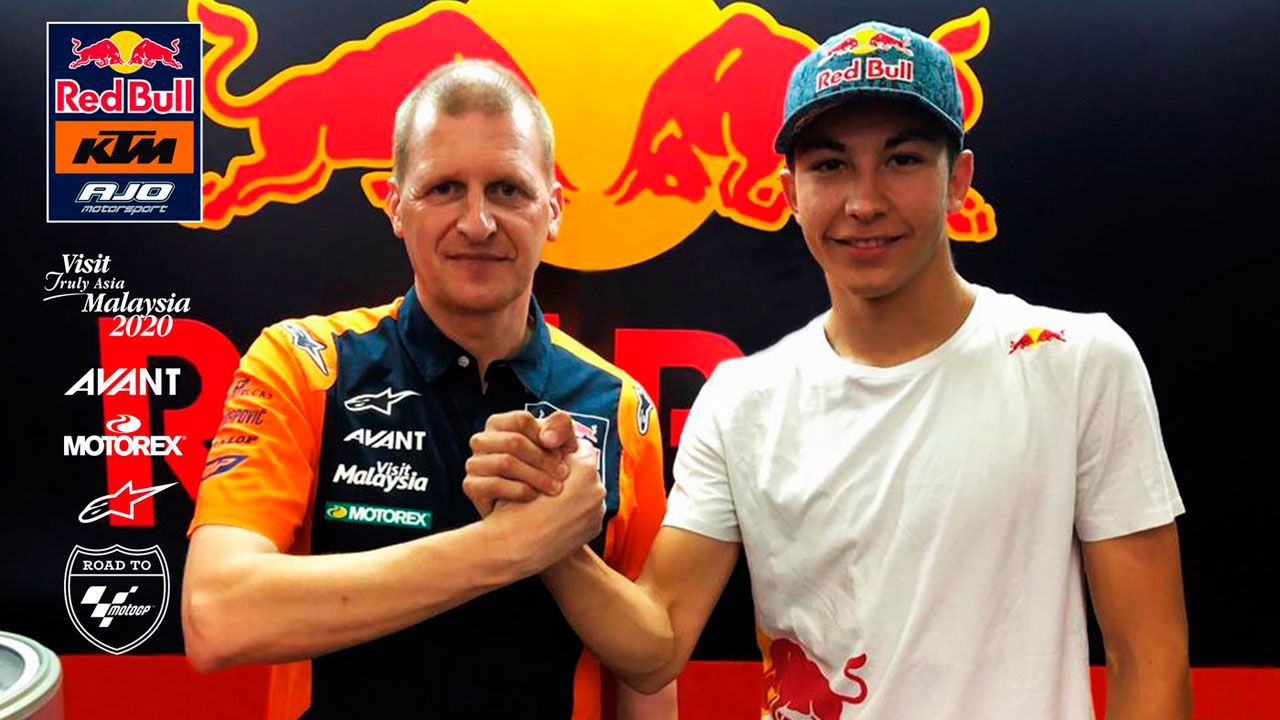 Raúl Fernández ficha por Red Bull KTM Ajo
