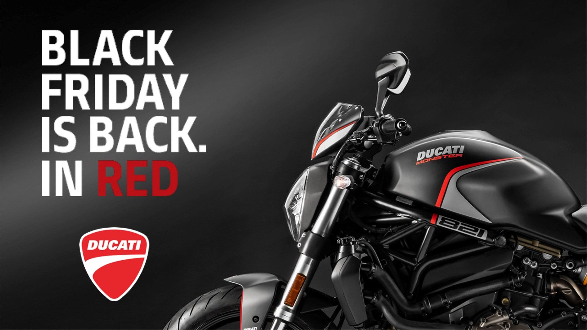 Black Friday Ducati: ¡1.300 euros de descuento!