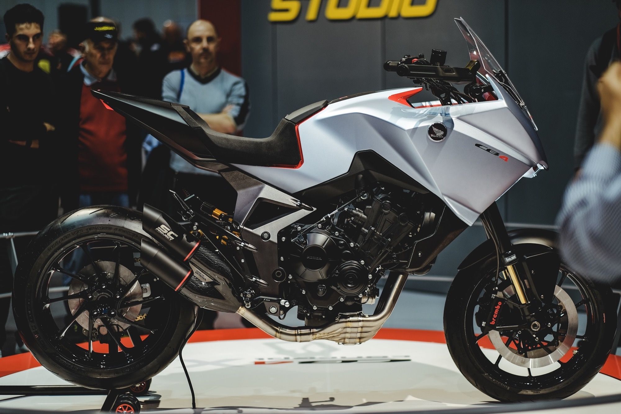 Honda CB4 X en el EICMA 2019 | Fotos: Carlos Domínguez