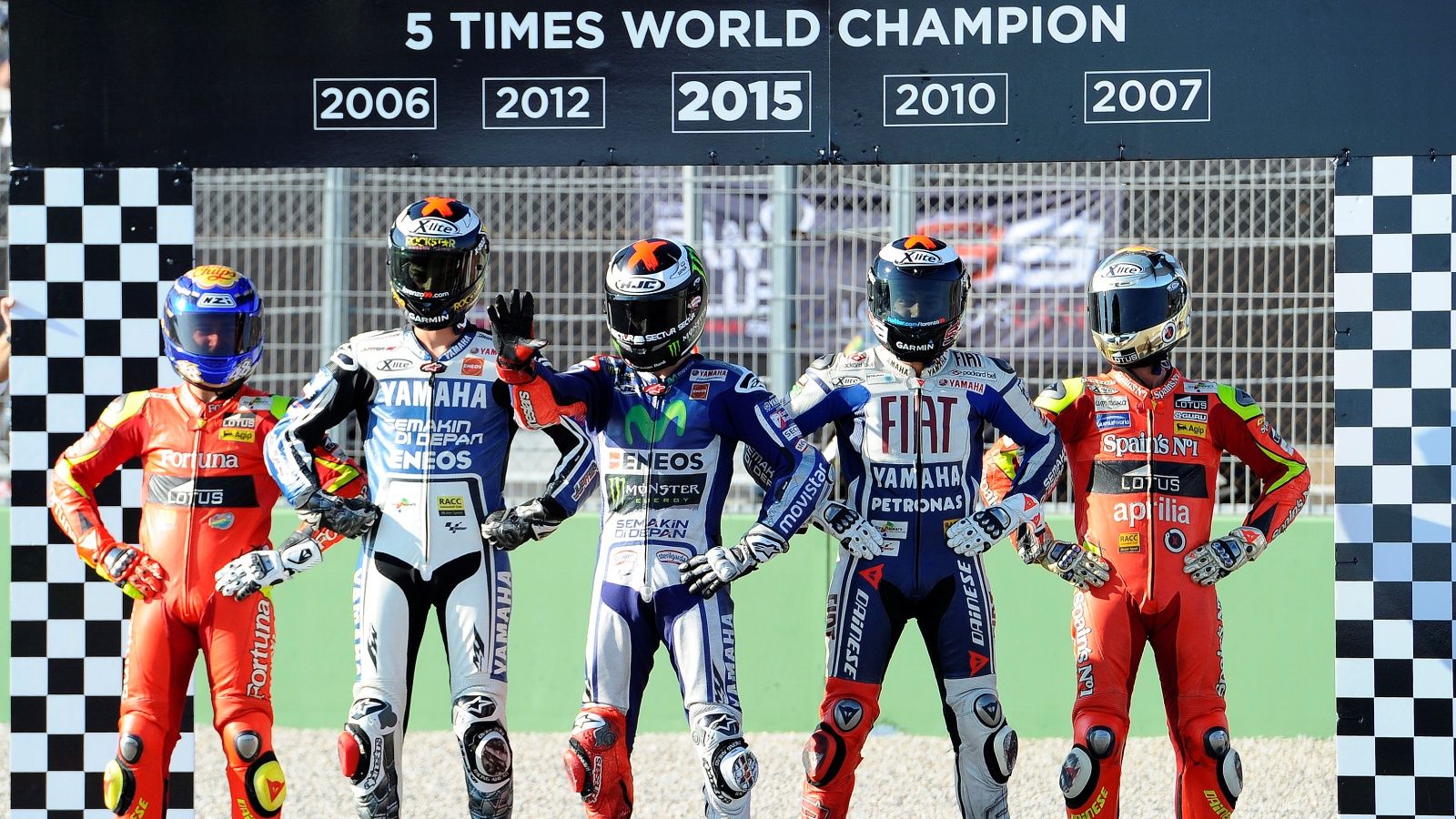 Jorge Lorenzo se retira como pentacampeón del mundo con tres títulos de MotoGP y dos de 250cc (Fotos: Gold & Goose).