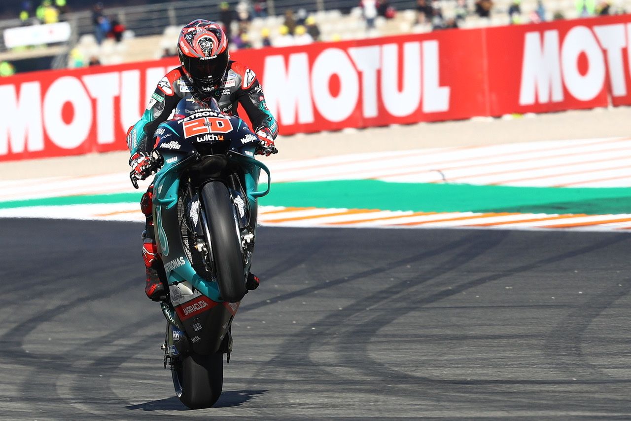 Fabio Quartararo se distancia del resto en los libres de MotoGP
