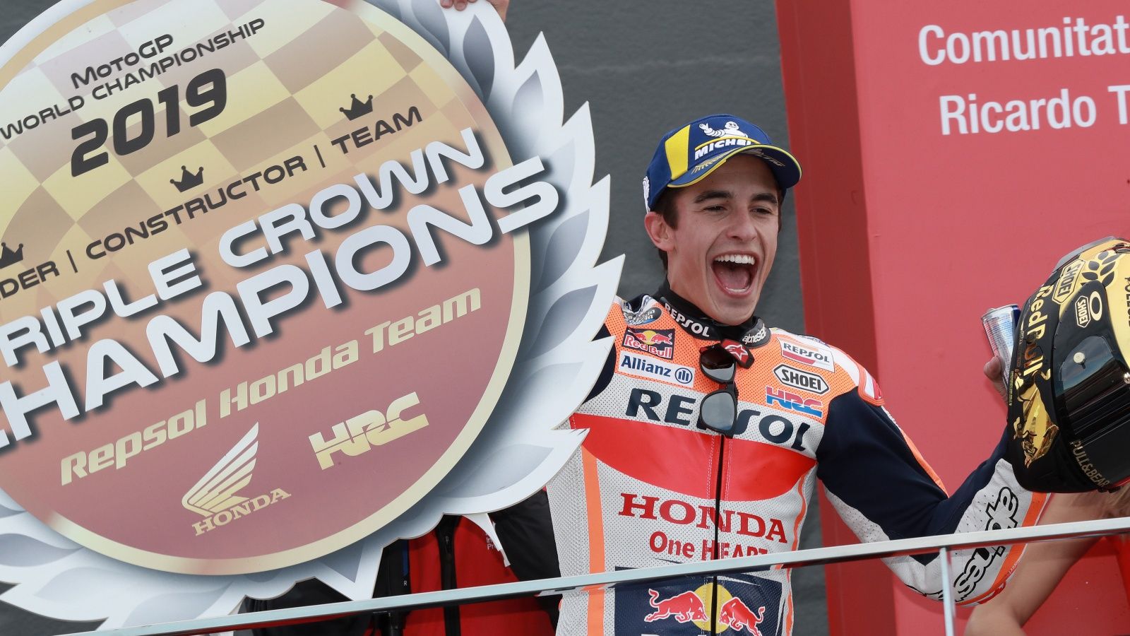 Marc Márquez: “Ha sido un año increíble, que será casi imposible de mejorar”