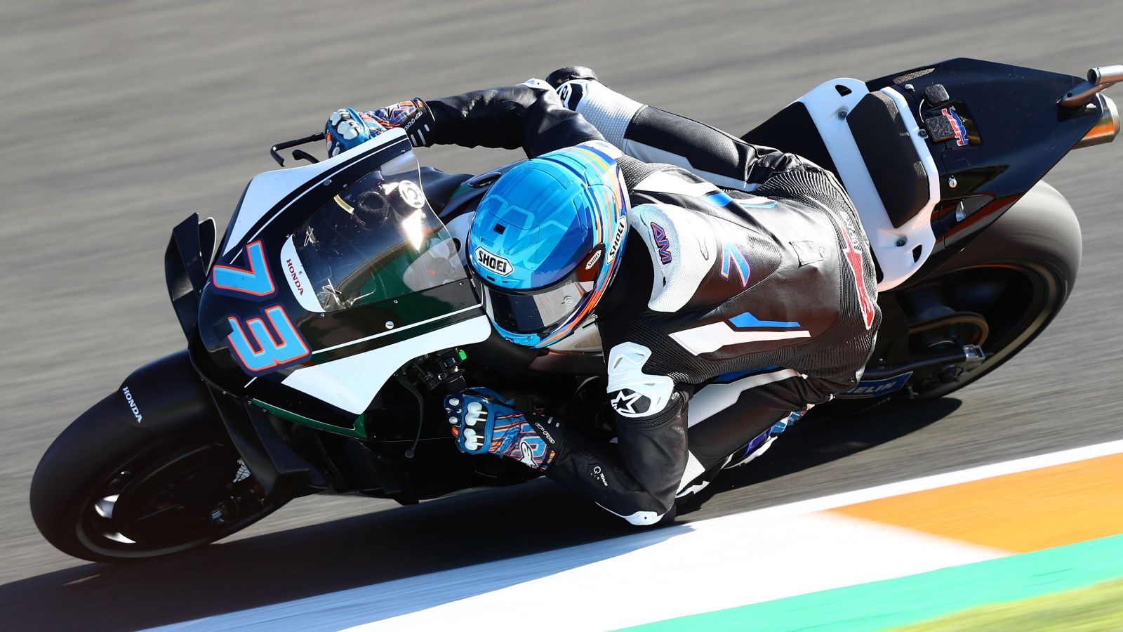 Álex Márquez Honda RC213V test Valencia MotoGP 2020