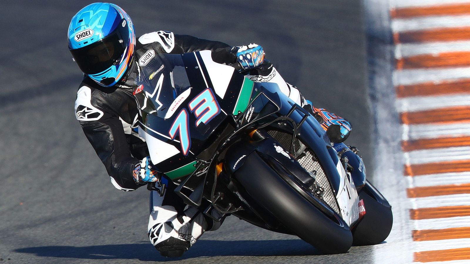 Álex Márquez Honda RC213V test Valencia MotoGP 2020