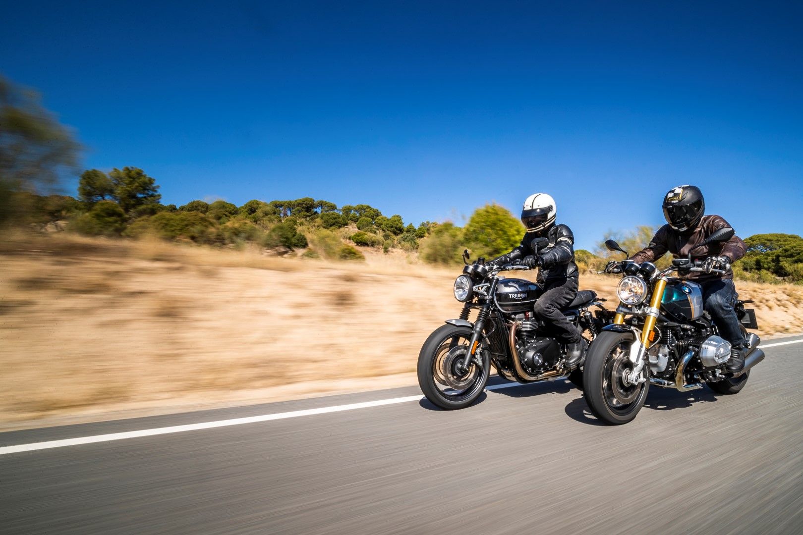 Cuerpo a cuerpo: BMW R nineT - Triumph Speed Twin
