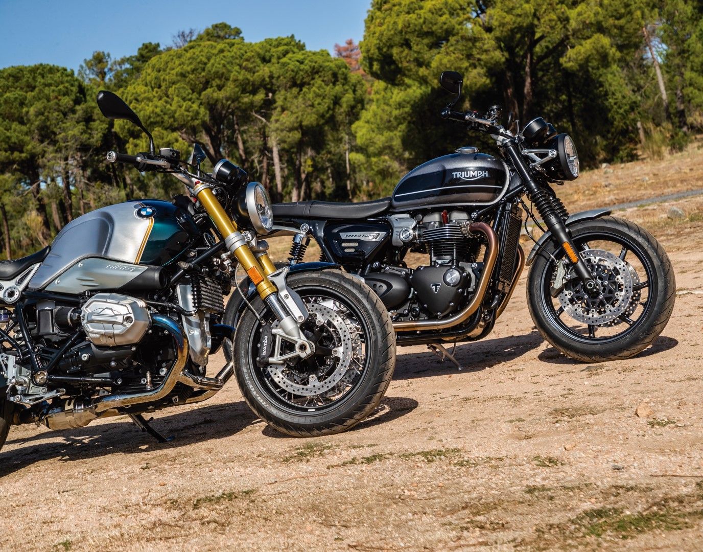 Comparativa BMW R nineT vs Triumph Speed Twin