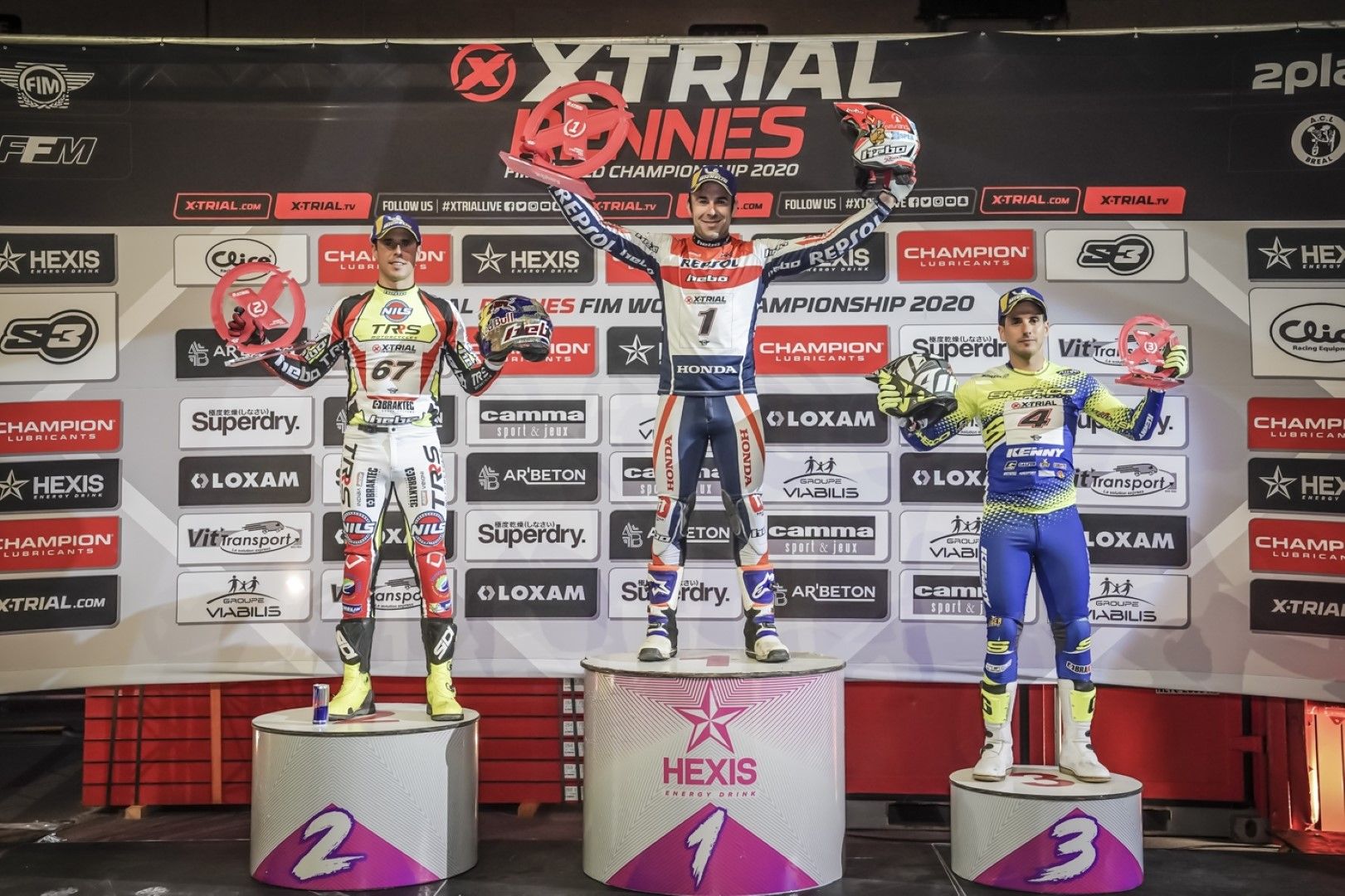 Toni Bou conquista su segundo triunfo en el Mundial XTrial 2020