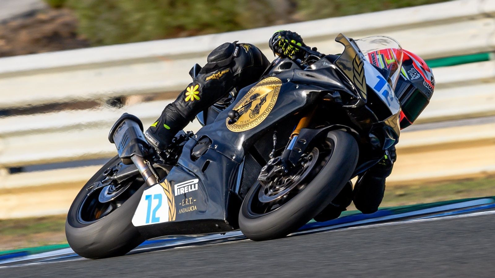 Álex Ruiz durante el ESBK 2019 (Foto: Emperador Racing Team).