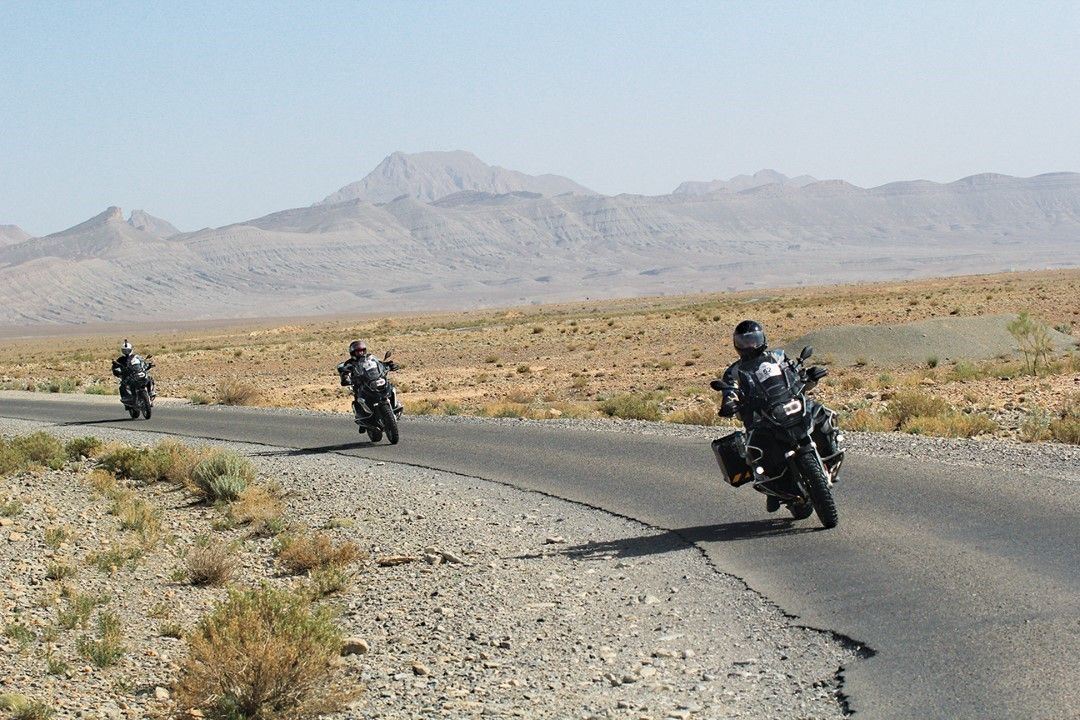 PuntApunta espíritu BMW GS Marruecos 2019
