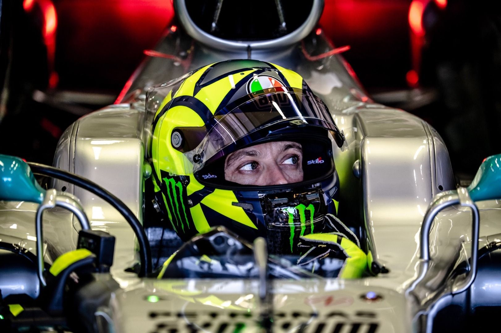 Rossi en el monoplaza