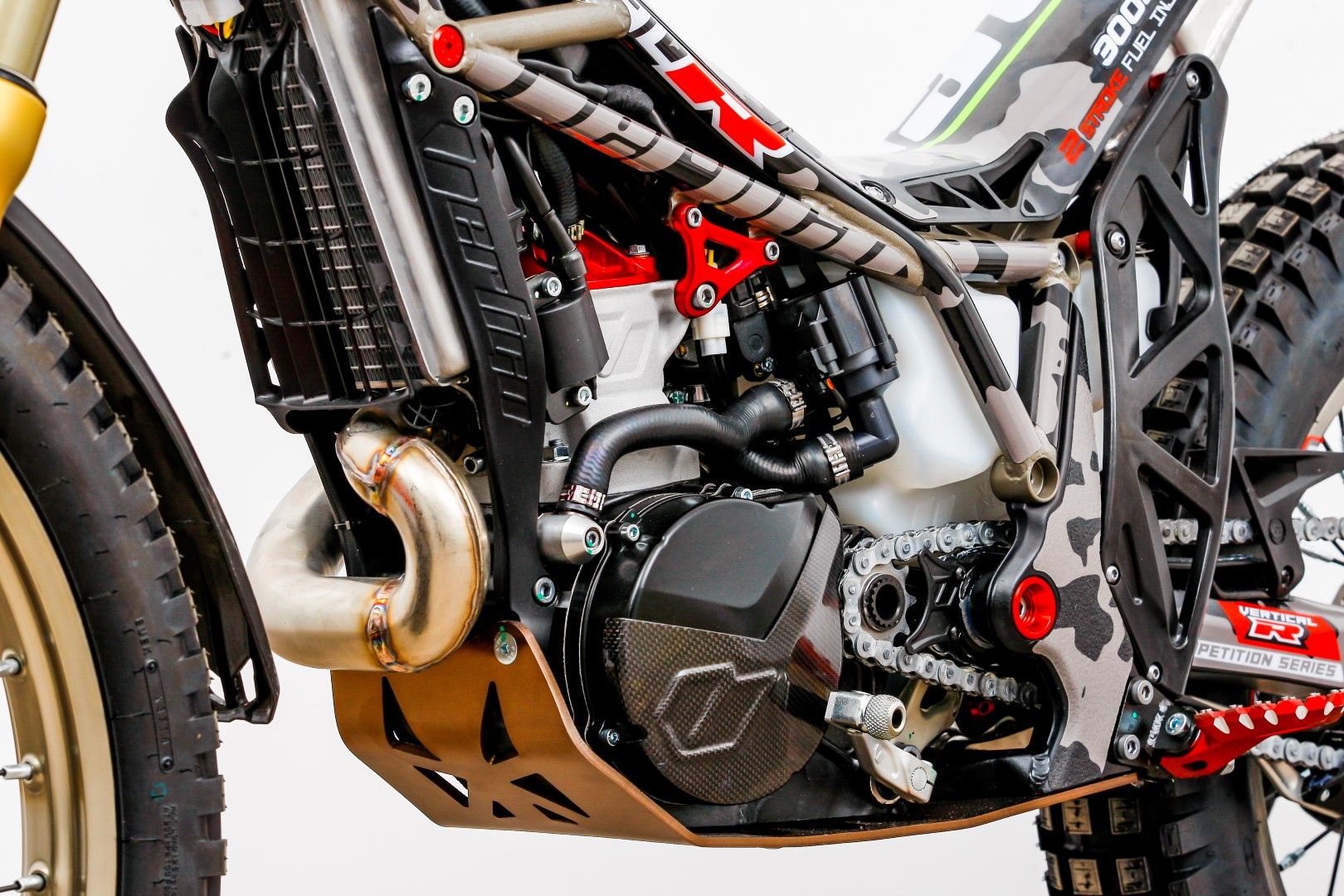 La inyección electrónica en motor 2T hace especial a la Vertigo, única del mercado