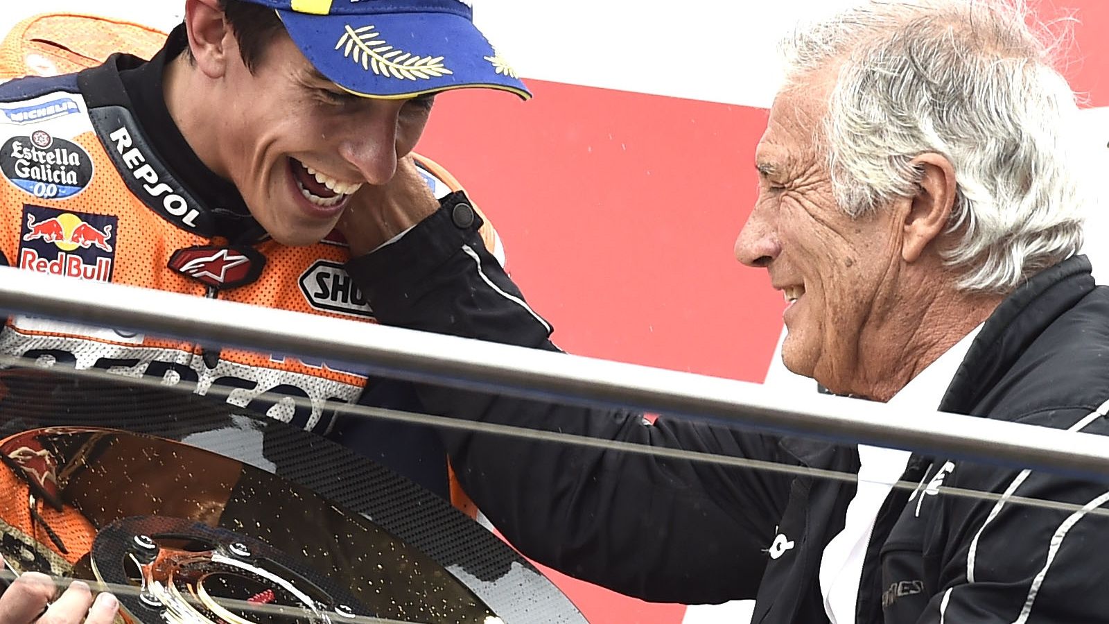 Marc Márquez y Giacomo Agostini (Foto: Gold & Goose).