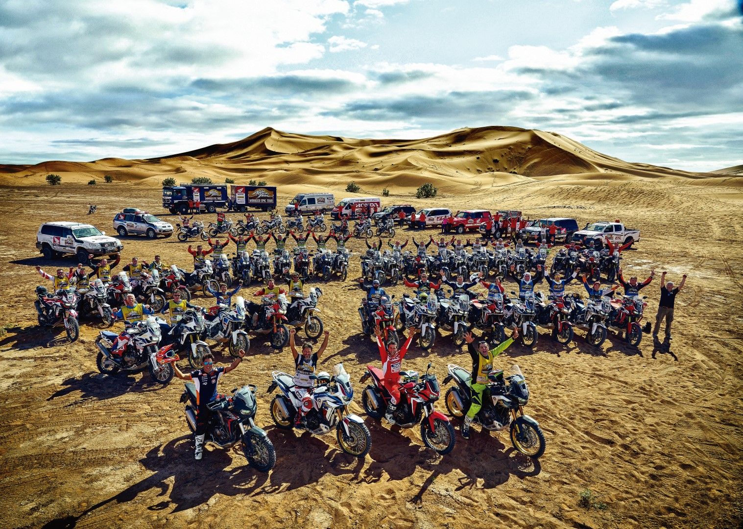 Experiencia verde: Honda Morocco Epic Tour
