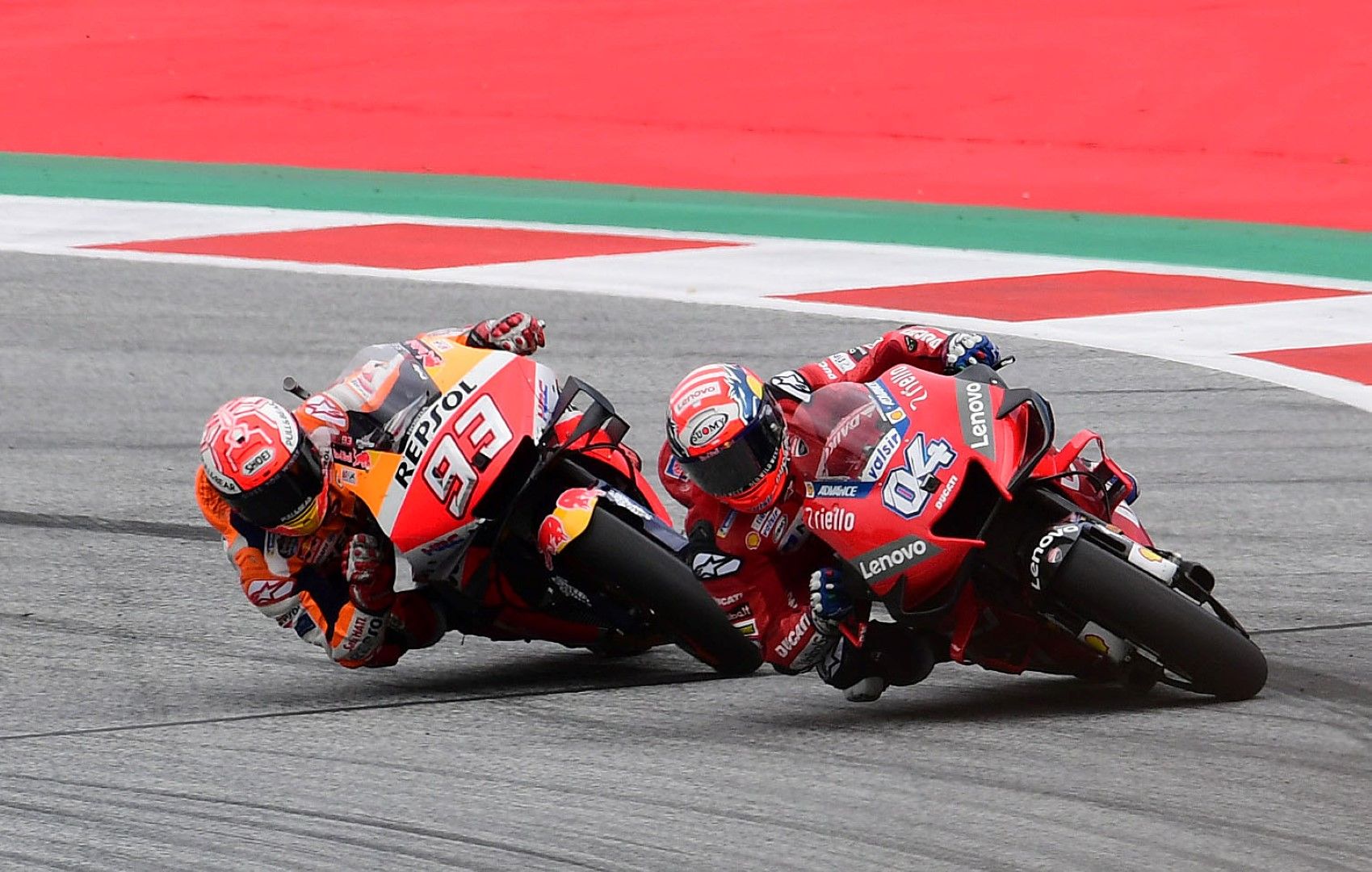 Andrea Dovizioso es el piloto más laureado en Austria.