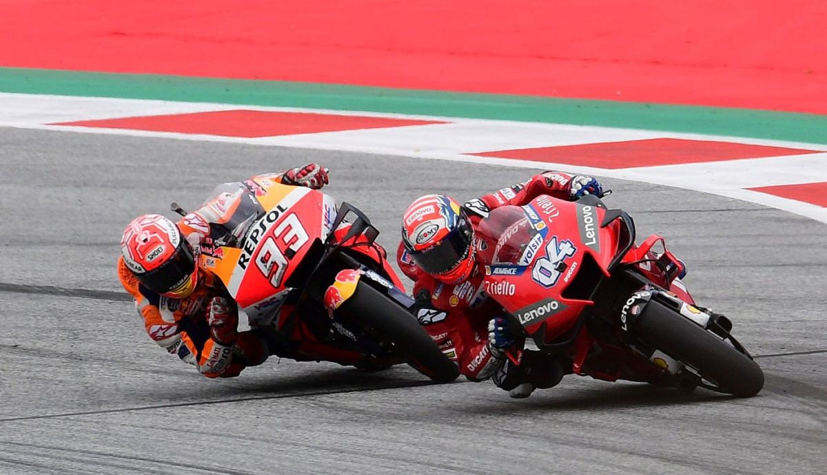 Andrea Dovizioso es el piloto más laureado en Austria. Andrea Dovizioso es el piloto más laureado en Austria.