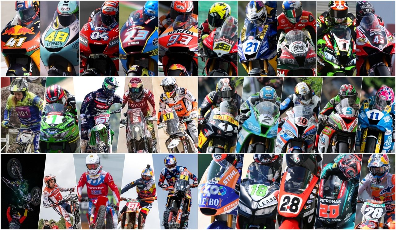 36 pilotos optan a los 6 premios de este 2019 (Fotos: Gold & Goose / Marcas / Campeonatos).